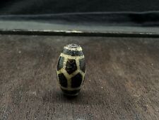 Old Himalayan Indo Tibetan Phum dzi with Rare pattern Top Antique Bead picture