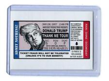 DISGRACE-THE WHITE HOUSE #101 TRUMP THANK ME TOUR Wacky Packages TOPPS 2016 picture