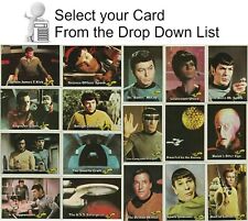 1976 Star Trek TOPPS Trading Cards EX+ to EX/NM-Your Choice 88 Cards/22 Stickers picture