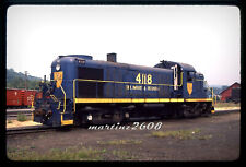 (YM) ORIG TRAIN SLIDE DELAWARE & HUDSON (D&H) 4118 ROSTER picture