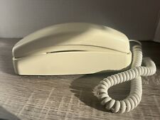 Vintage AT&T 210 Slimline Phone Desk /Wall Land line Off-white picture