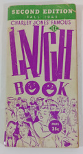 CHARLEY JONES' FAMOUS LAUGH BOOK Magazine Second Edition Fall 1945 Vol. 1 No. 2 picture