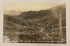 Vintage Postcard RPPC Bisbee, Arizona, The Unusual City Built in the Deep Canyon picture