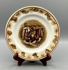 Antique Grimwades England Porcelain Bainsfather Ware World War 1 Salad Plate picture