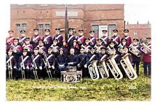 ptc7231 - Yorks - The Citadel Brass Band of Great Horton in 1927 - print 6x4  picture