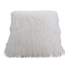 White Fluffy Decorative Pillow Material 100% Polyester Fiber, 18