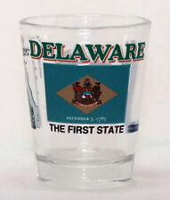 DELAWARE THE FIRST STATE ALL-AMERICAN COLLECTION SHOT GLASS SHOTGLASS picture