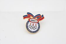 Vintage 1992 Barcelona Summer Kraft Official Sponsor US Olympic Team Pin VTG picture