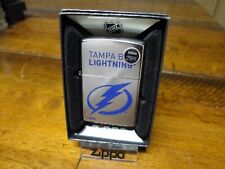 TAMPA BAY LIGHTNING NHL OUT OF PRINT ZIPPO LIGHTER MINT IN BOX picture