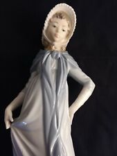 Nao by Lladro Beautiful Lady Porcelain Figurine 12 inches  picture