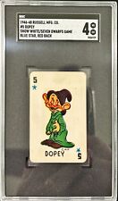 1946-48 RUSSELL MFG CO. #5 DOPEY  SGC  4* 853 picture