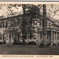 c1910s Williamstown Mass President's House Williams College Albertype Bemis A205 picture