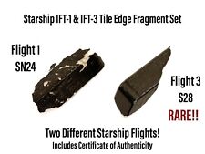 SpaceX Starship SN24 S28 S29 Heat Tile & Patch Set  IFT-1 IFT-3 and IFT-4 RARE picture