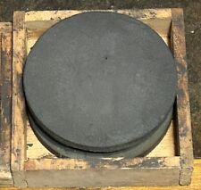 Vintage Home Made Round Axe Sharpening Stone Box picture