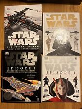 Star Wars Lot Of Visual Dictionary Guides Encyclopedia (4 Books) Used picture