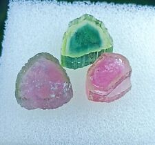 Pink And Green Slices Pcs With Nice Colour And Formation #3 Pcs picture