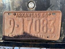 1966 Arkansas License Plate - Land of Opportunity picture