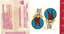 Vintage IMPKO water decal Devil in Checkered pants  picture