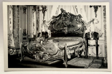 RPPC Bedroom, Abdin Palace Museum, Egypt, Vintage Photo Postcard picture