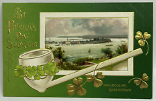 Vintage Postcard St Patrick’s Day Souvenir Haulbouline Queenstown picture