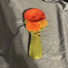 BOSTON WAREHOUSE-2013-HARVEST TABLE MUMS SPOON REST-NEW picture