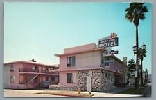Sunset Lodge Motel Sunset Blvd Hollywood California CA Vintage Postcard picture