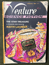 Venture Science Fiction Magazine February 1971 The Star Treasure Keith Laumer picture