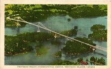 Vintage Postcard- Thousand Island International Bridge, Thousand  Early 1900s picture