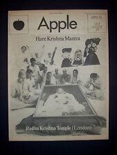 Radha Krishna Temple 1969 UK Poster Type Ad (Apple, George Harrison, Beatles) picture