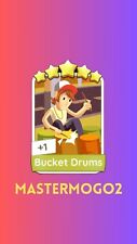 Monopoly Go - Bucket Drums 5 ⭐ Set #20  Na Sticker picture