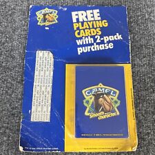 Vintage 1989 Joe Camel Smooth Character Playing Cards picture