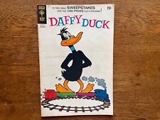 1969 GOLD KEY COMIC BOOK DAFFY DUCK 60 FINE CONDITION TV APPEARANCE SWEEPSTAKES picture