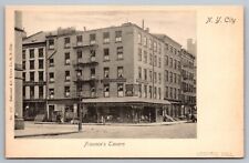 Fraunce's Tavern and Hotel undivided back unused Postcard. sign 