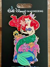 Disney DEC WDI MOG Princess Heroine Flower Little Mermaid Ariel LE300 Pin picture