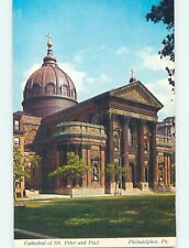 Unused Pre-1980 PETER AND PAUL CATHEDRAL Philadelphia Pennsylvania PA 6/28 A7818 picture