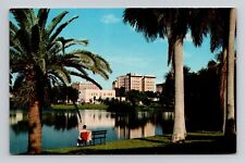 Postcard St Petersburg Skyline Florida FL, Vintage Chrome L5 picture