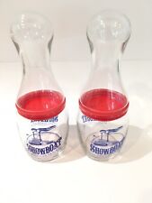 SHOWBOAT  Las Vegas Casino 2  Glasses-Shakers-Shaped Like Bowling Pins picture