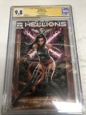 Hellions (2020) #1 (CGC 9.8 SS) Signed Jay Anacleto Zeb Wells Story picture