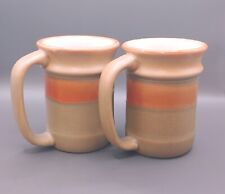 Vintage Sunnycraft Stoneware Mug Hand Crafted in Korea (2 Mugs) picture