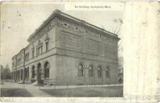 1905 Springfield,MA Art Building Hampden County Massachusetts Postcard 1c stamp picture