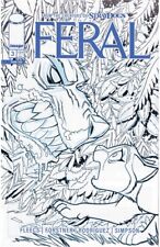 FERAL 3 ONE PER STORE B&W VARIANT NM TONY FLEECS IMAGE  picture