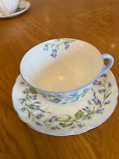 Shelley Harebell Fine Bone China Tea Cup & Saucer #13590 England picture