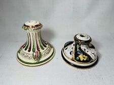 Italy Vintage Capodimonte Porcelain Lamp Bases (Bases Only) picture