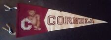 CORNELL UNIVERSITY Red And White Penant W/ Bear picture