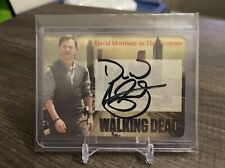 DAVID MORRISSEY (THE GOVERNOR) AUTO “THE WALKING DEAD” WALKER STALKER EXCLUSIVE picture