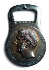Vintage CHARLES CHRISTOFLE Silver Plated Bottle Opener - PARIS MINT - 50 x 80 mm picture