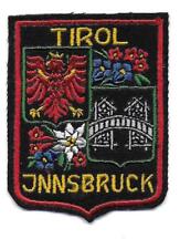 Innsbruck Tirol Tyrol Austria Österreich Old Embroidered Travel Souvenir Patch picture