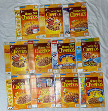 1990's-2000's Empty Honey Nut Cheerios 20OZ Cereal Boxes Lot of 11 SKU U199/23 picture