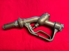 Vintage Solid Brass Gas Pump Handle - HEAVY picture