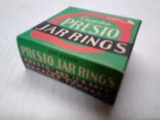 Antique Cupples Presto Jar Rings One Dozen In Original Box picture